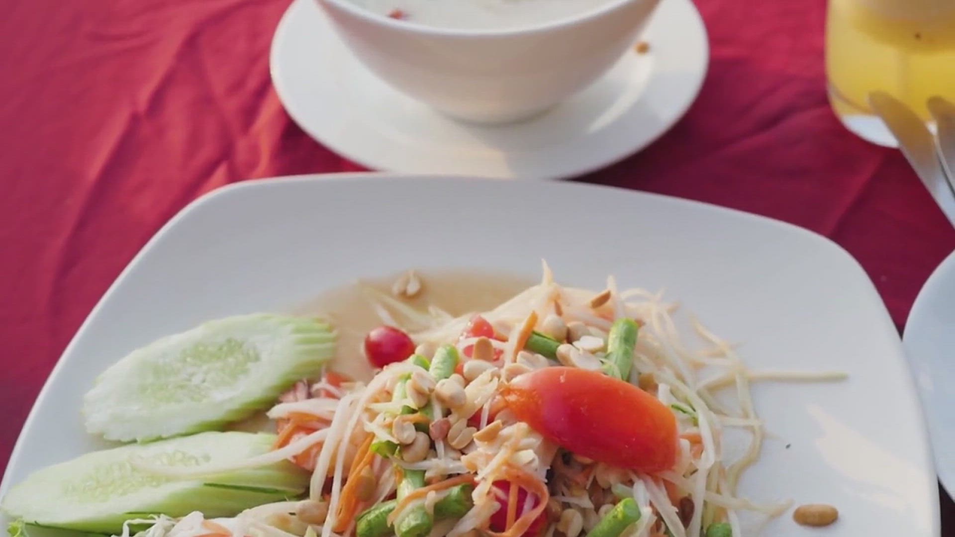 'Video thumbnail for Vietnamese Beef and Green Papaya Salad'