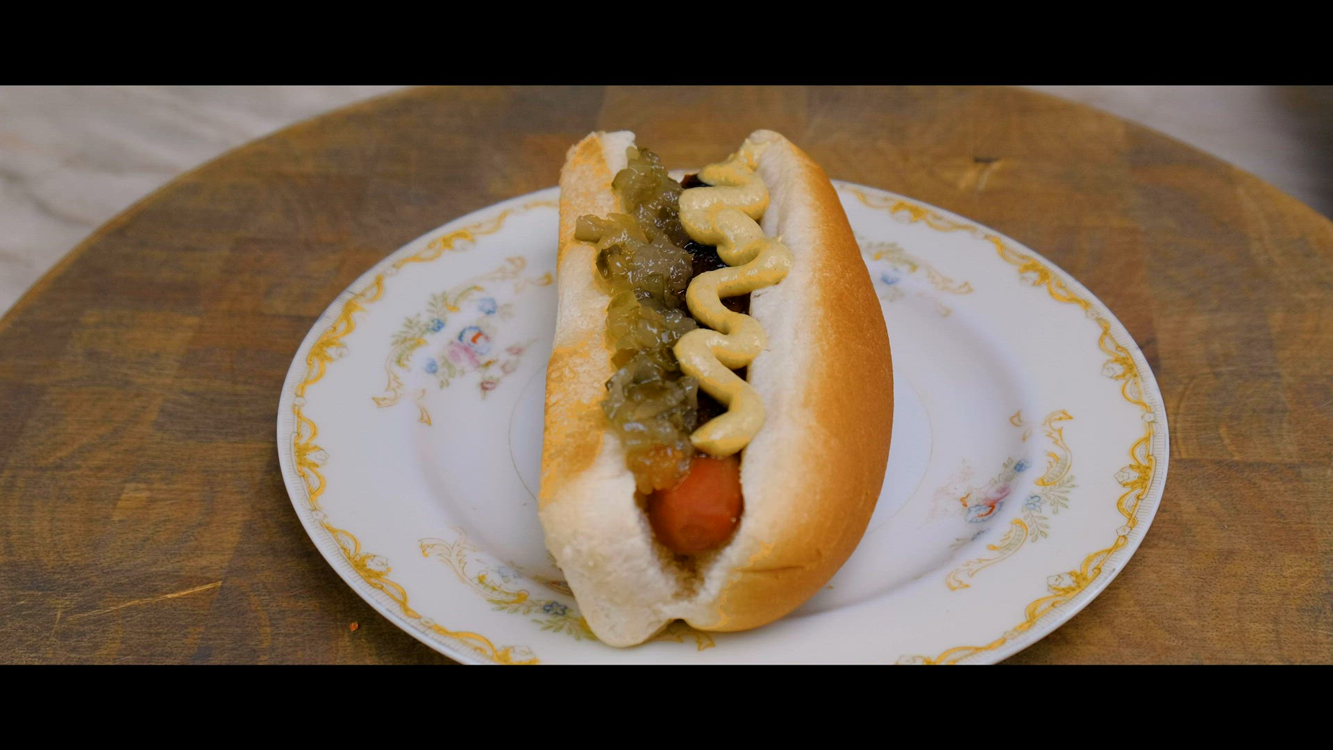 Hot Dogs with Onion & Stone Ground Mustard Relish - The Carrot