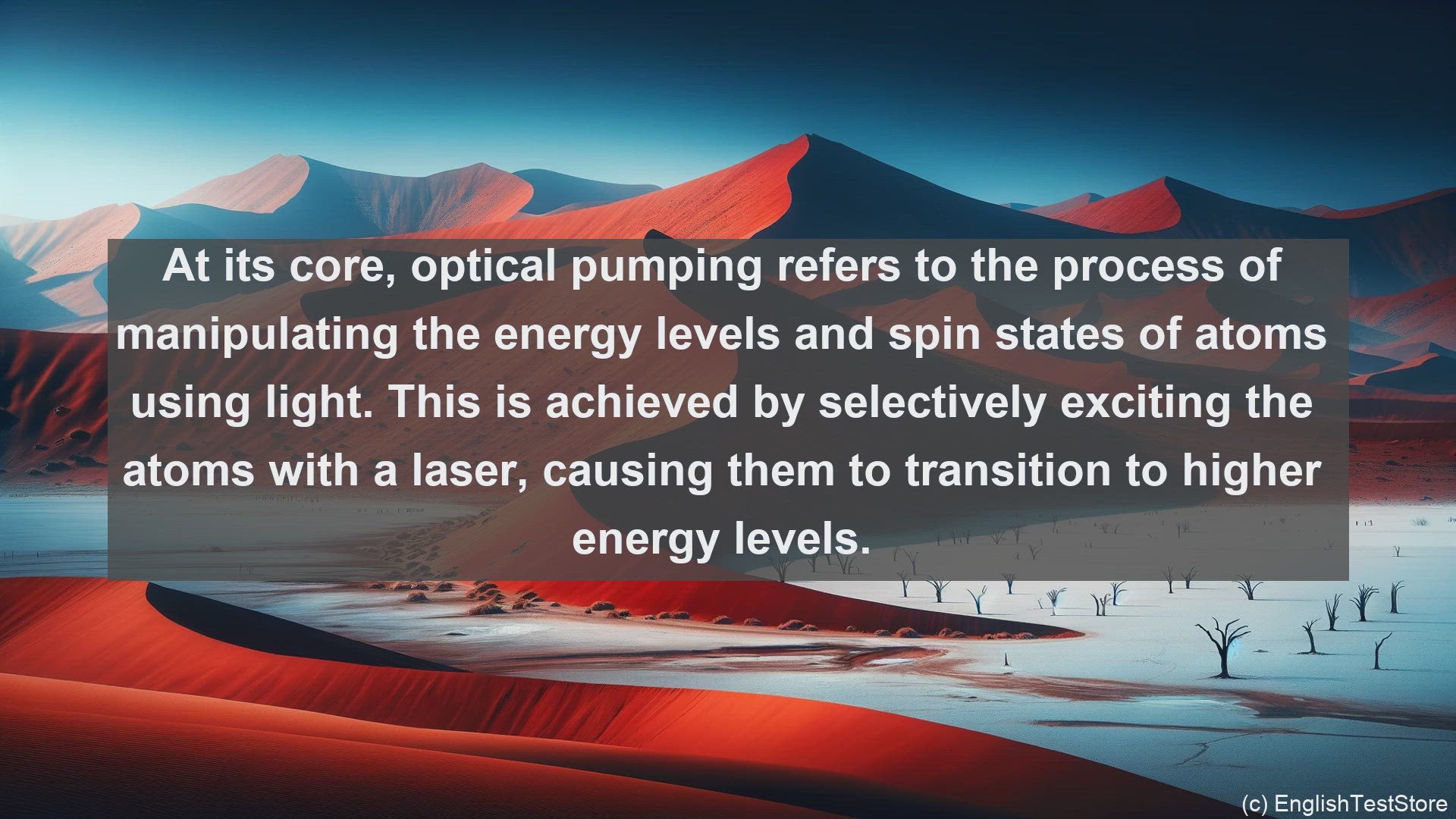 'Video thumbnail for Optical pumping in science  definition and examples'