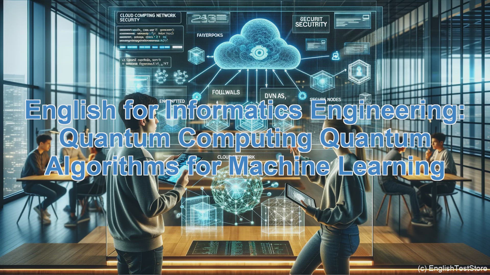 'Video thumbnail for English Conversation for Informatics Engineering: Quantum Computing Quantum Algorithms for Machine Learning'