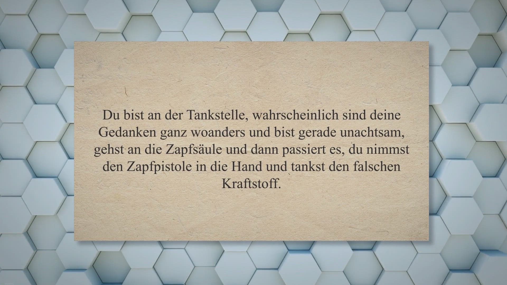 Video thumbnail for Diesel statt Benzin getankt – Keine Sorge wir helfen dir!