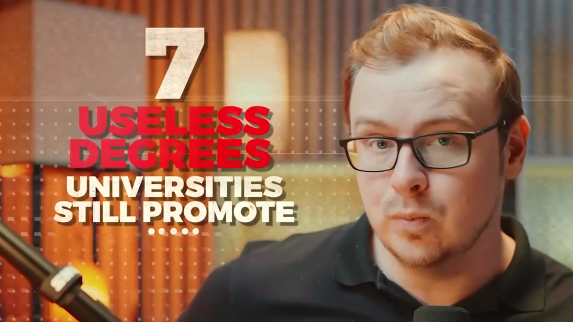 'Video thumbnail for Shane Hummus: useless degrees? navigating college & career paths'