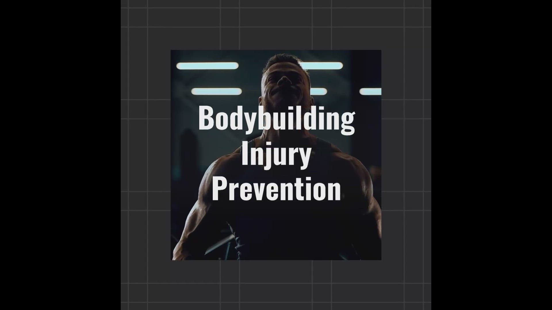 'Video thumbnail for Bodybuilding Injury Prevention'