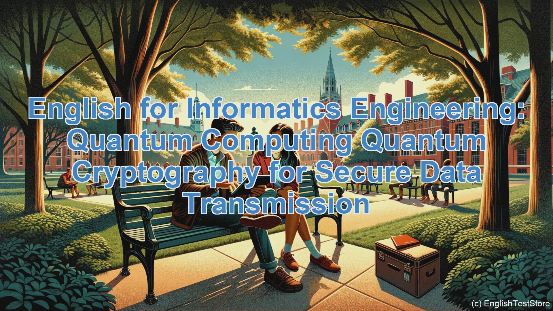 'Video thumbnail for English Conversation for Informatics Engineering: Quantum Computing Quantum Cryptography for Secure Data Transmission'