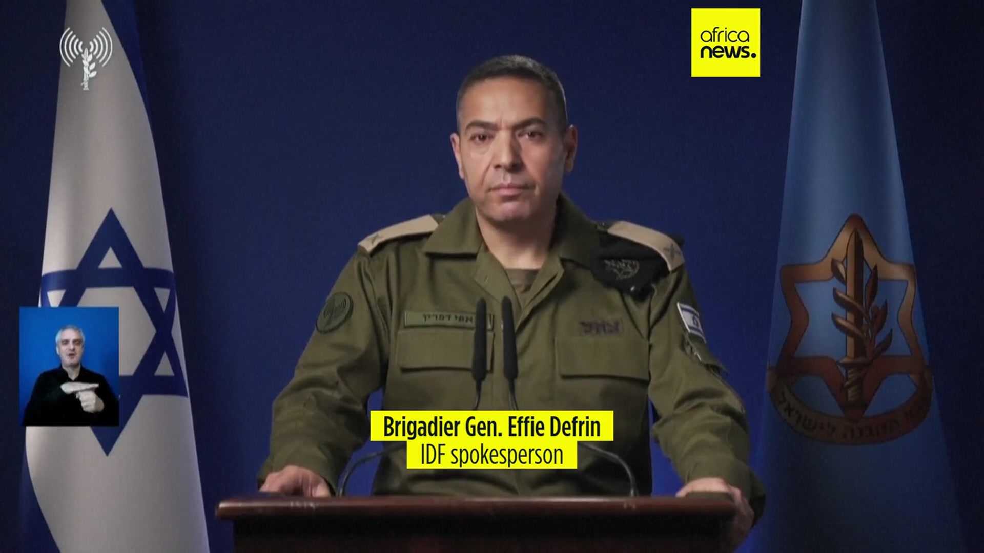 'Video thumbnail for Israeli military says seven soldiers killed during operations in Gaza'