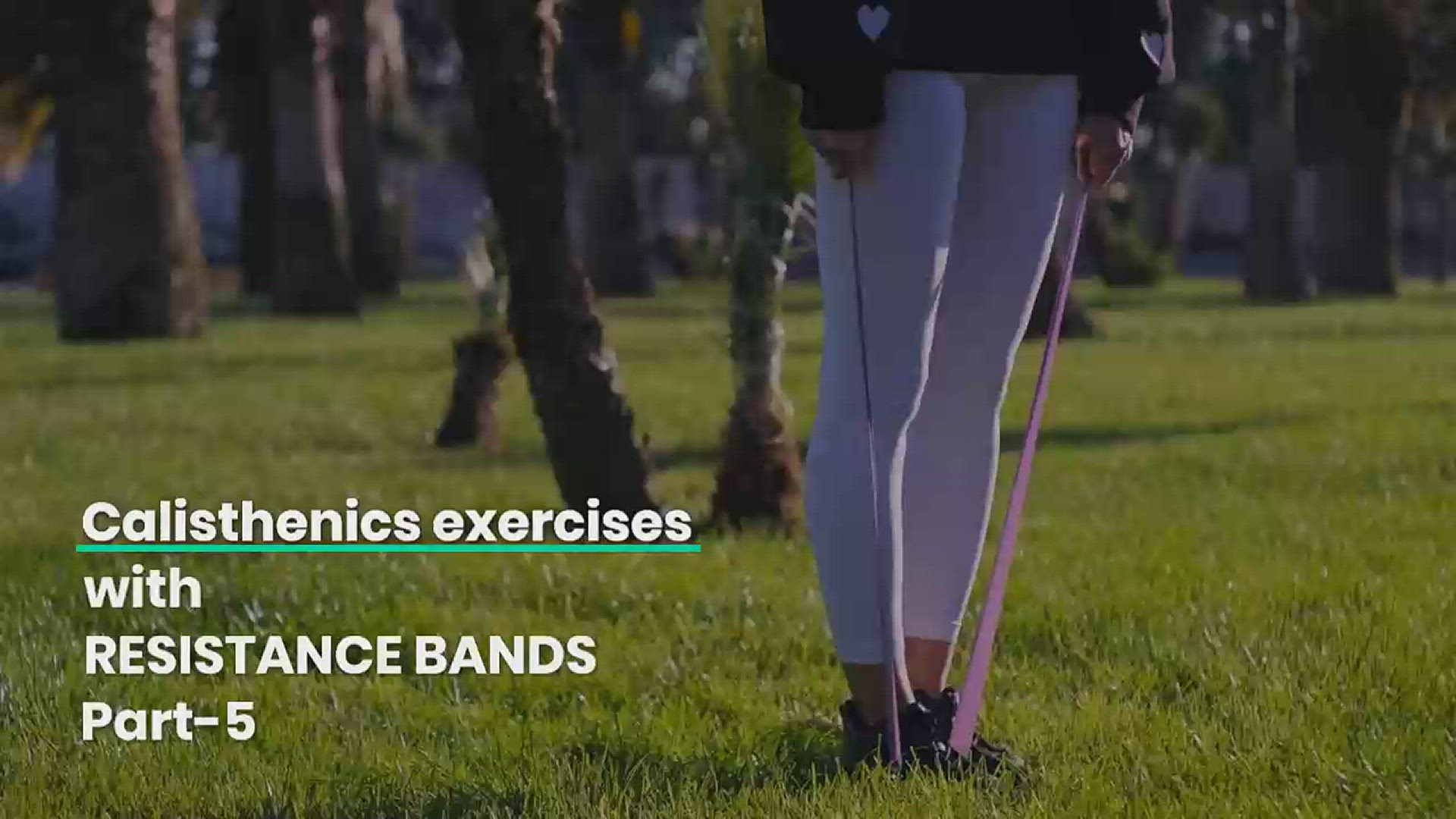 'Video thumbnail for Calisthenics exercises with resistance bands | Part 5'