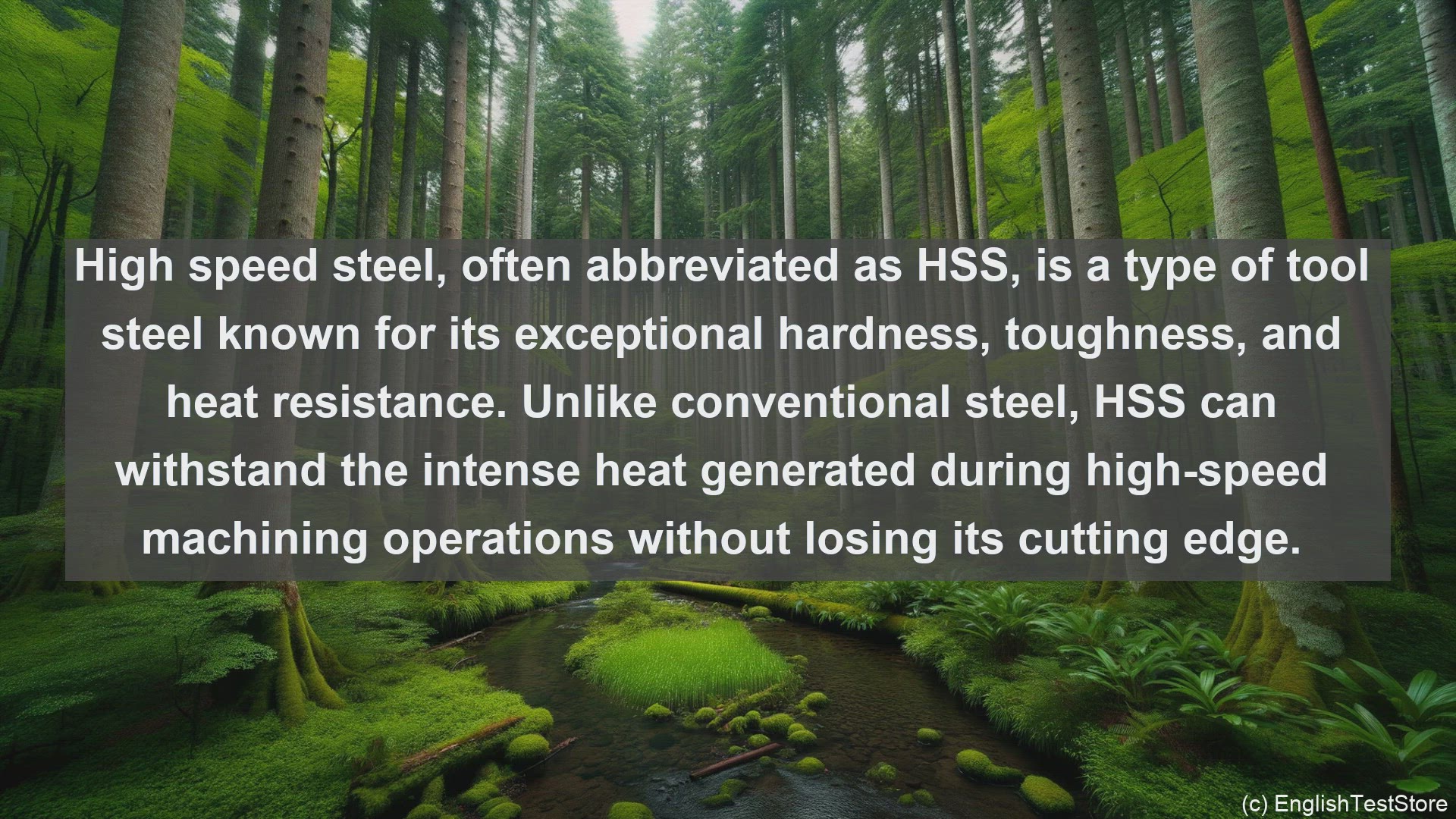 'Video thumbnail for High speed steel in science  definition and examples'