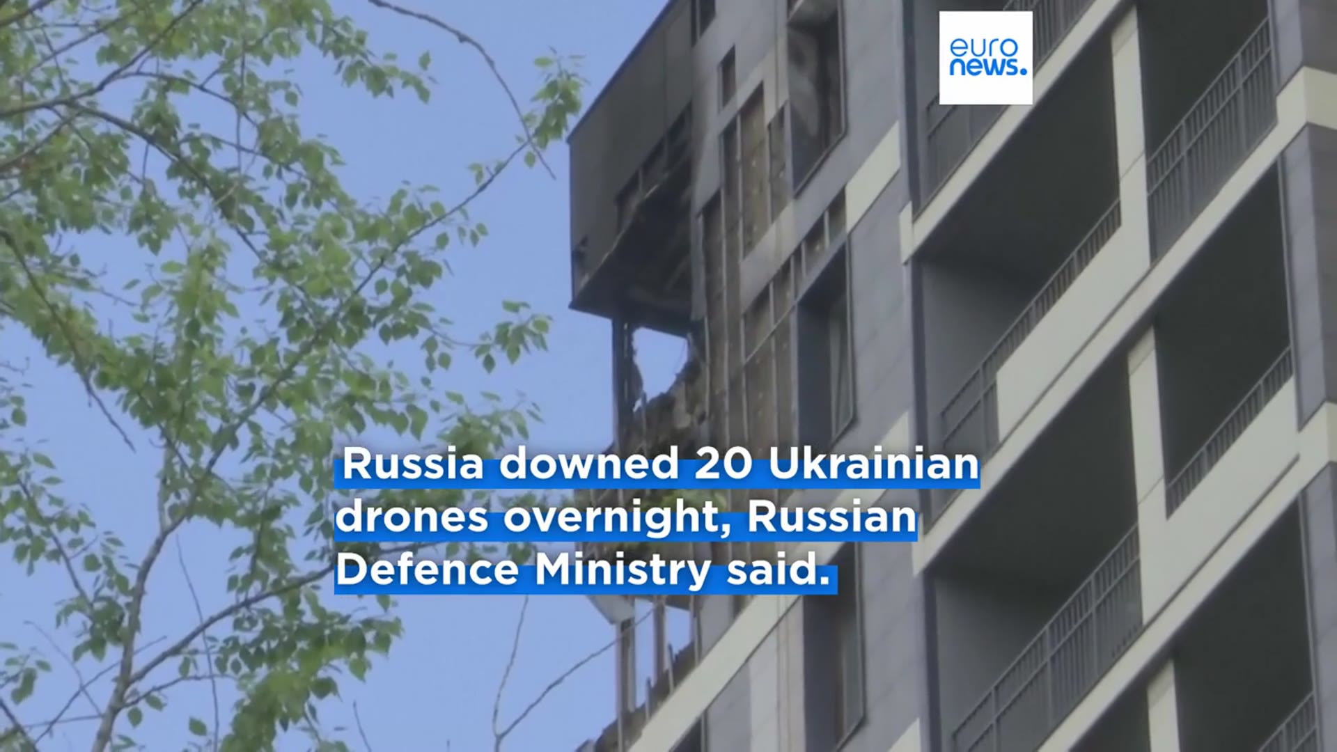 'Video thumbnail for At least 18 killed in strikes across Ukraine as Zelenskyy meets Western allies at NATO summit'