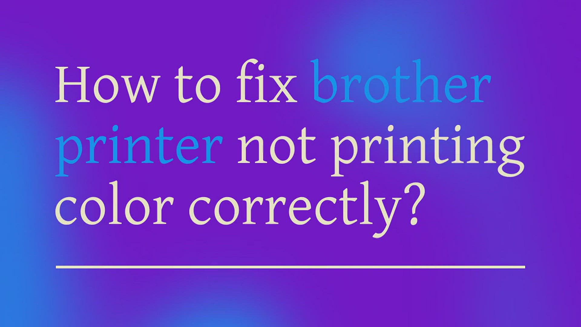 Brother Printer Low Toner Override - Printer Testing