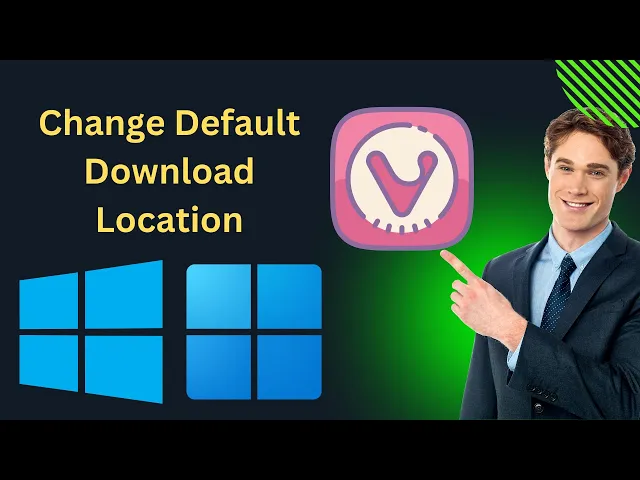 'Video thumbnail for How to Change Default Download Location in Vivaldi on Windows 11 or 10 | GearUpWindows Tutorial'
