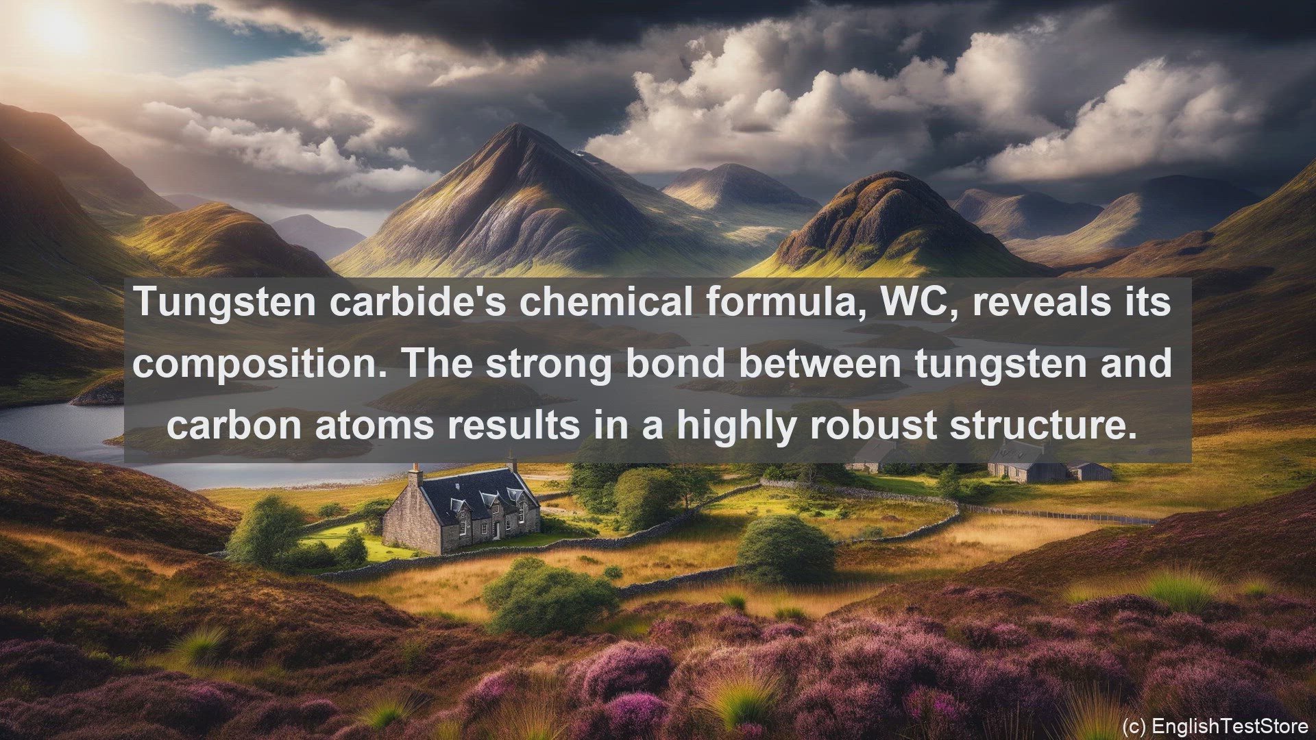 'Video thumbnail for Tungsten carbide in science  definition and examples'