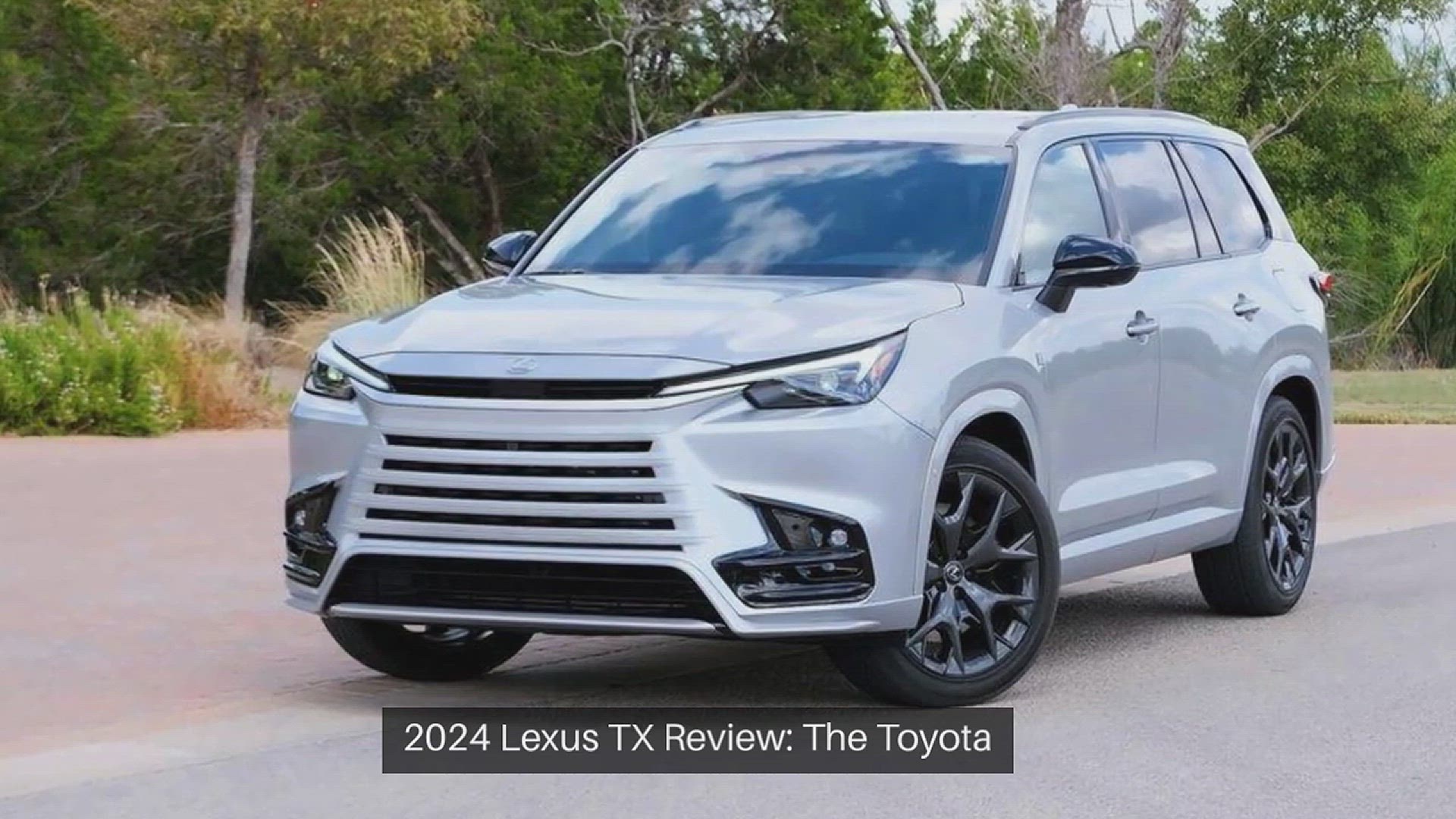'Video thumbnail for 2024 Lexus TX Review: The Toyota Grand Highlander, But Fancy'