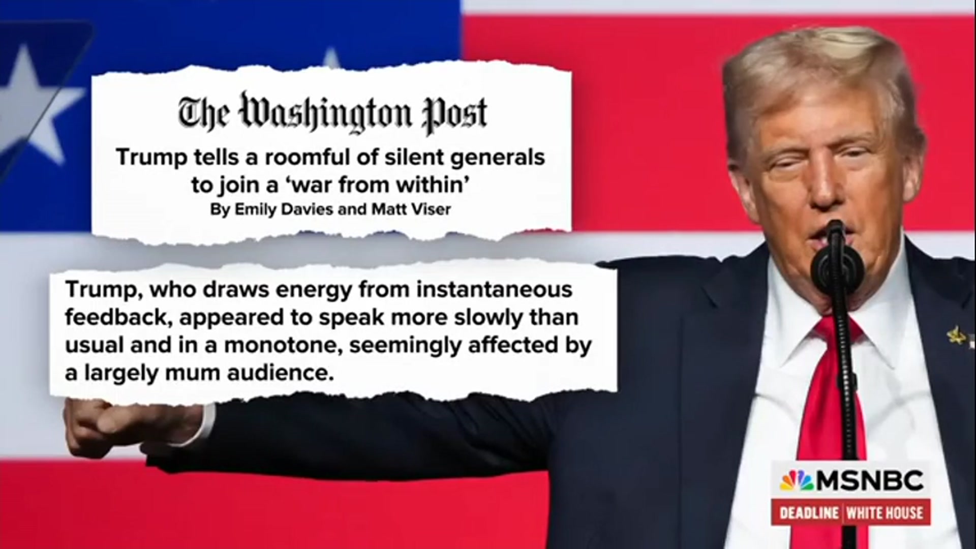 Video thumbnail for Is Trump Sick? Experts Weigh In After Quantico Speech