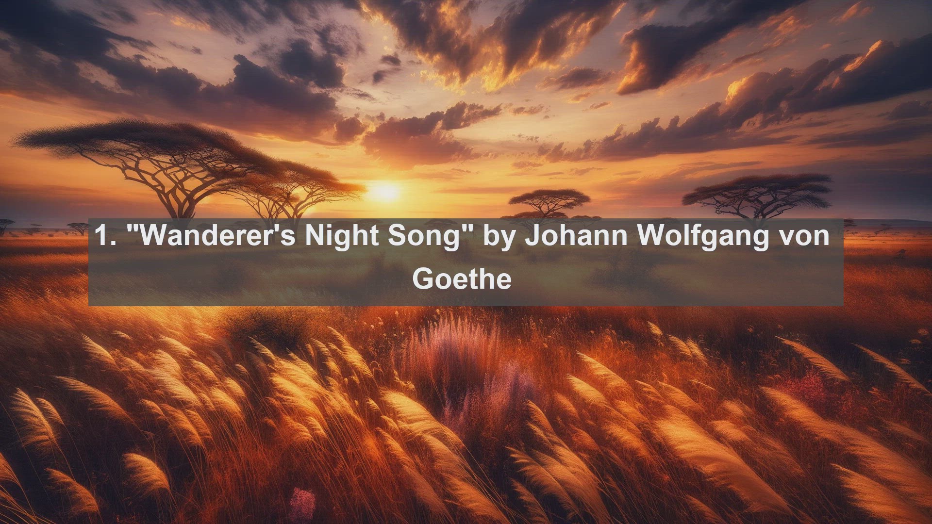 'Video thumbnail for Top 10 German Poems on Nature'