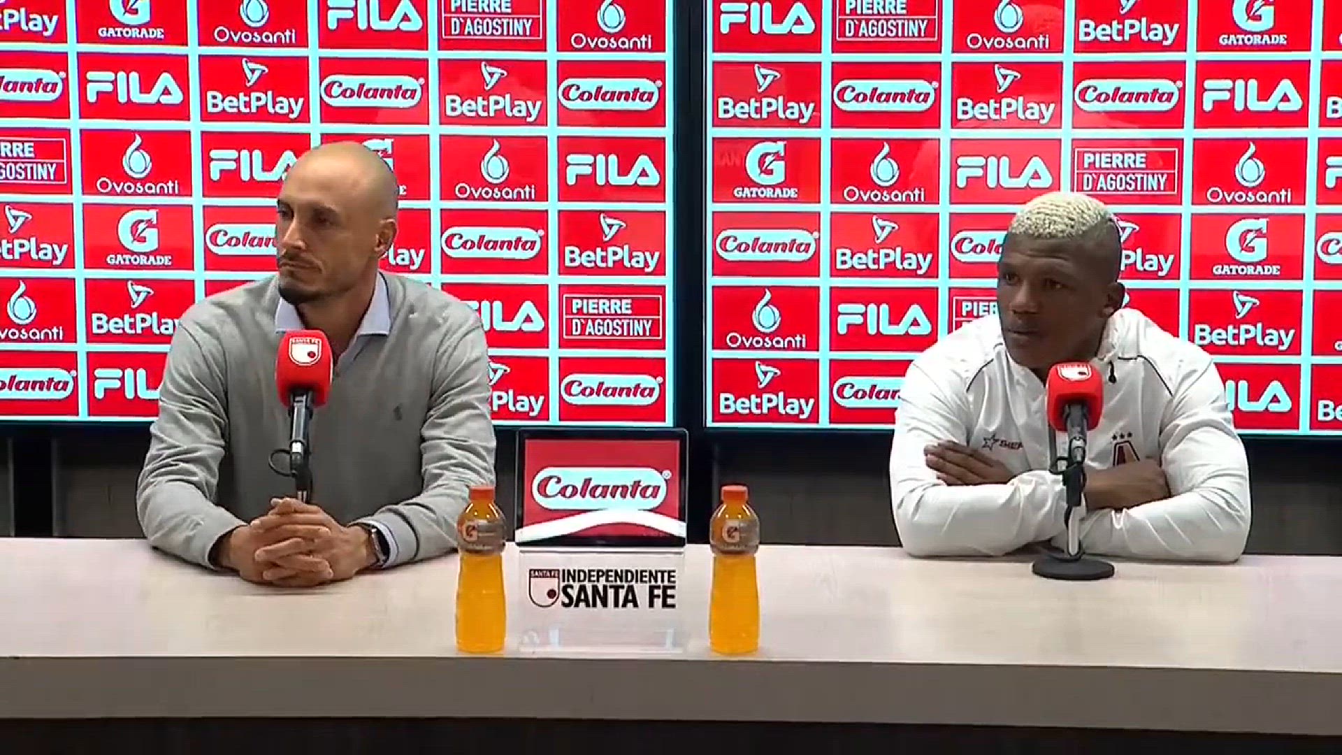 'Video thumbnail for Rueda de prensa del Deportes Tolima tras la derrota ante Santa Fe - Liga BetPlay 1 2024'