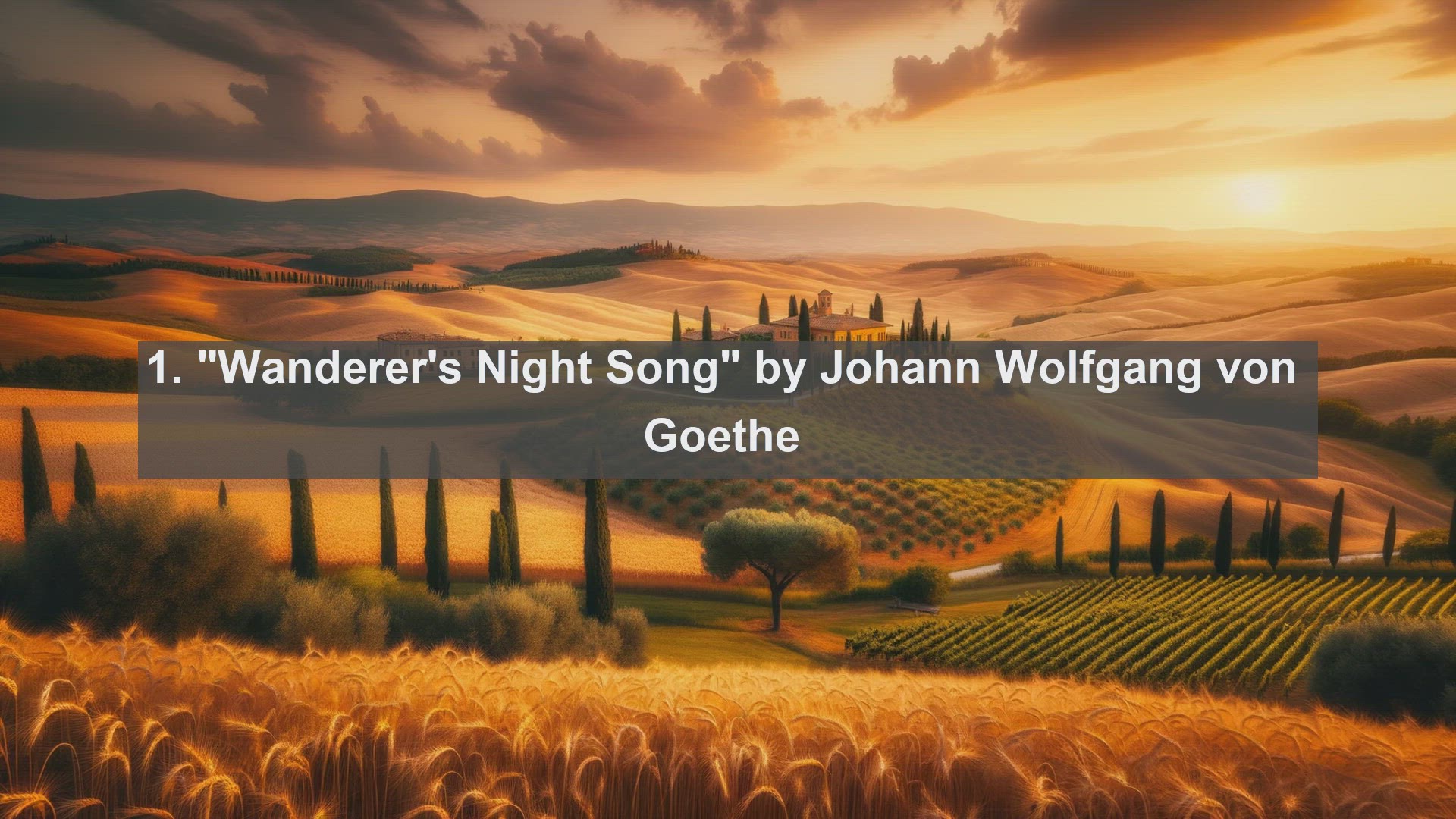 'Video thumbnail for Top 10 German Romantic Poems'