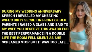 Video thumbnail for Cheating Wife Played The Perfect Wife At Our Anniversary Party. My Revenge Shattered Her World.