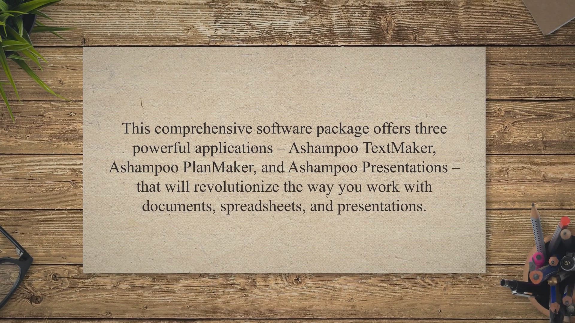 'Video thumbnail for Discover Ashampoo Office Free: Your Comprehensive and Free Alternative to Microsoft Office'