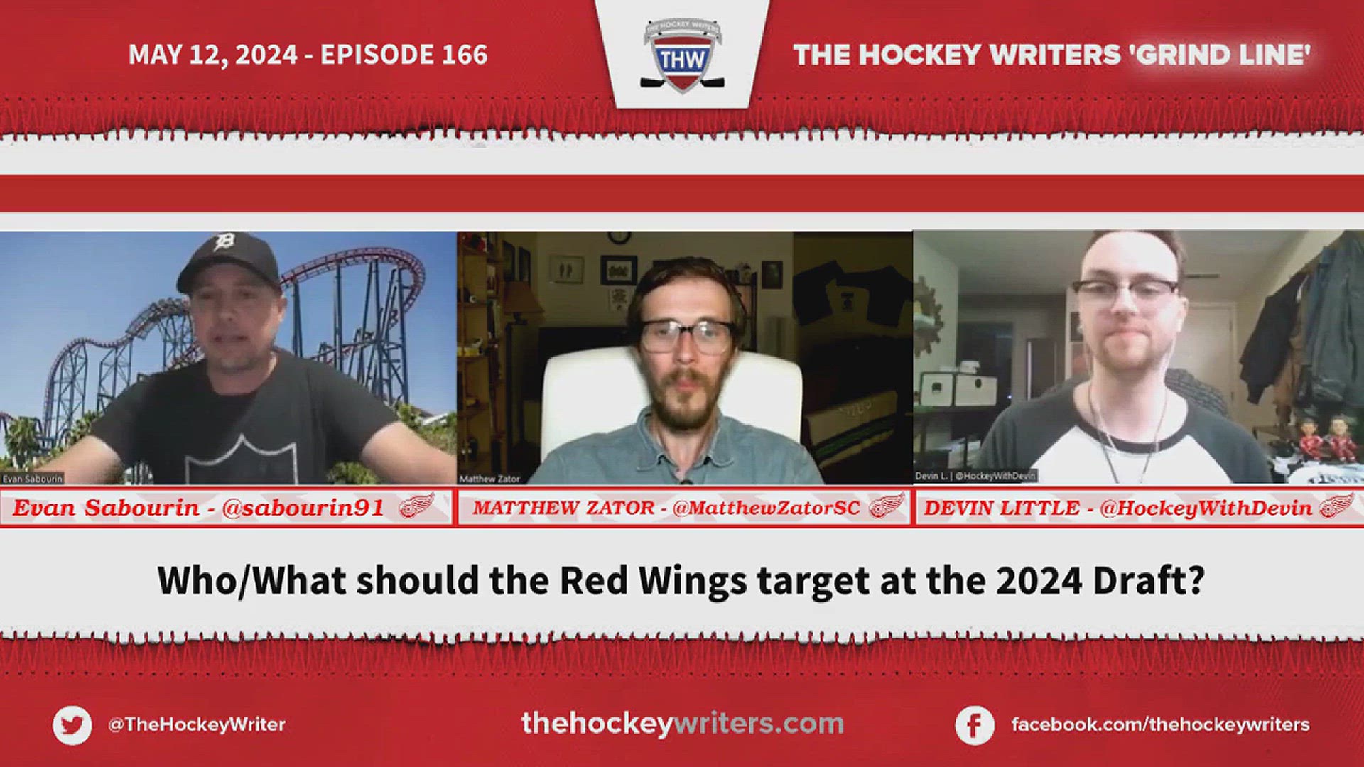 'Video thumbnail for Who Should the Red Wings Target at the 2024 NHL Draft'