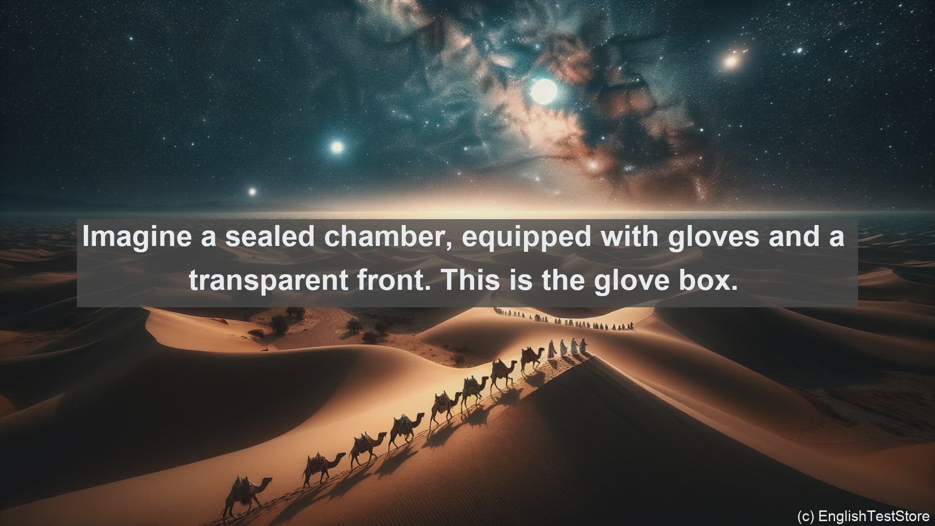 'Video thumbnail for Glove box in science  definition and examples'