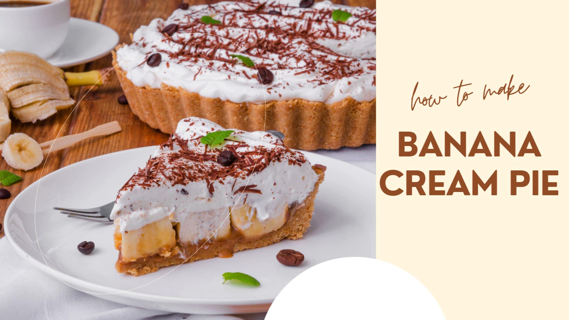 'Video thumbnail for Banana Cream Pie'