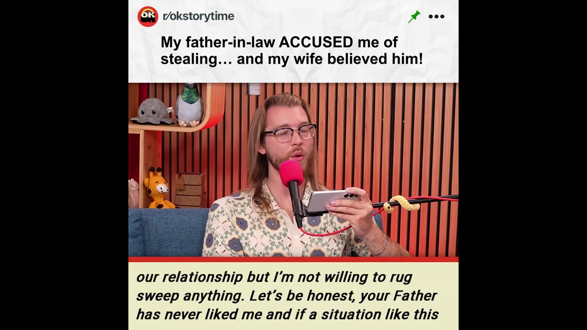 'Video thumbnail for My father-in-law accused me… and my wife took his side!  Part 2 - r/BORUpdates | Reddit Stories'