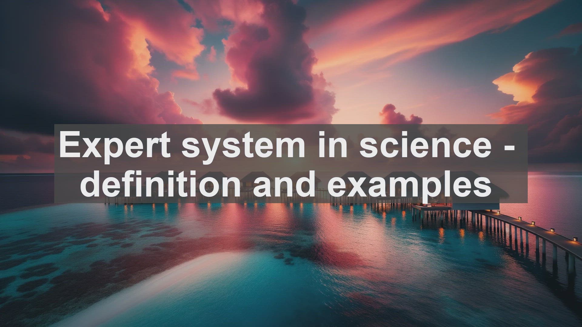 'Video thumbnail for Expert system in science  definition and examples'
