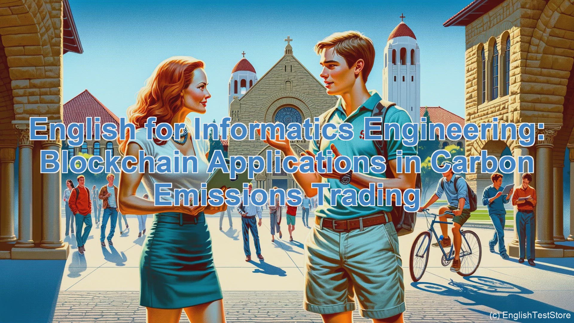 'Video thumbnail for English Conversation for Informatics Engineering: Blockchain Applications in Carbon Emissions Trading'