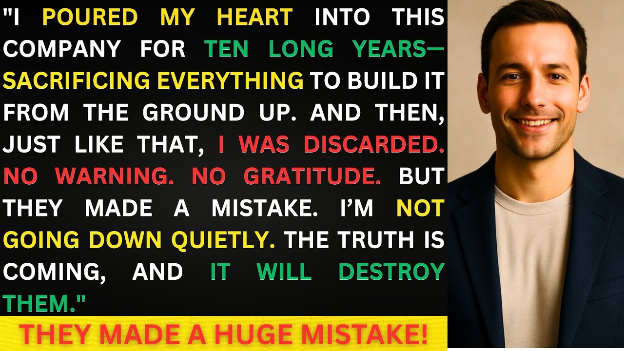 Video thumbnail for I Saved The Company From A Crisis, But My CEO Fired Me; The Board Couldn't Believe When...