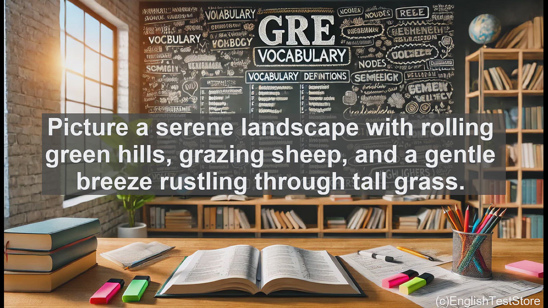 'Video thumbnail for GRE Vocabulary Lesson: Exploring the Pastoral Landscape'