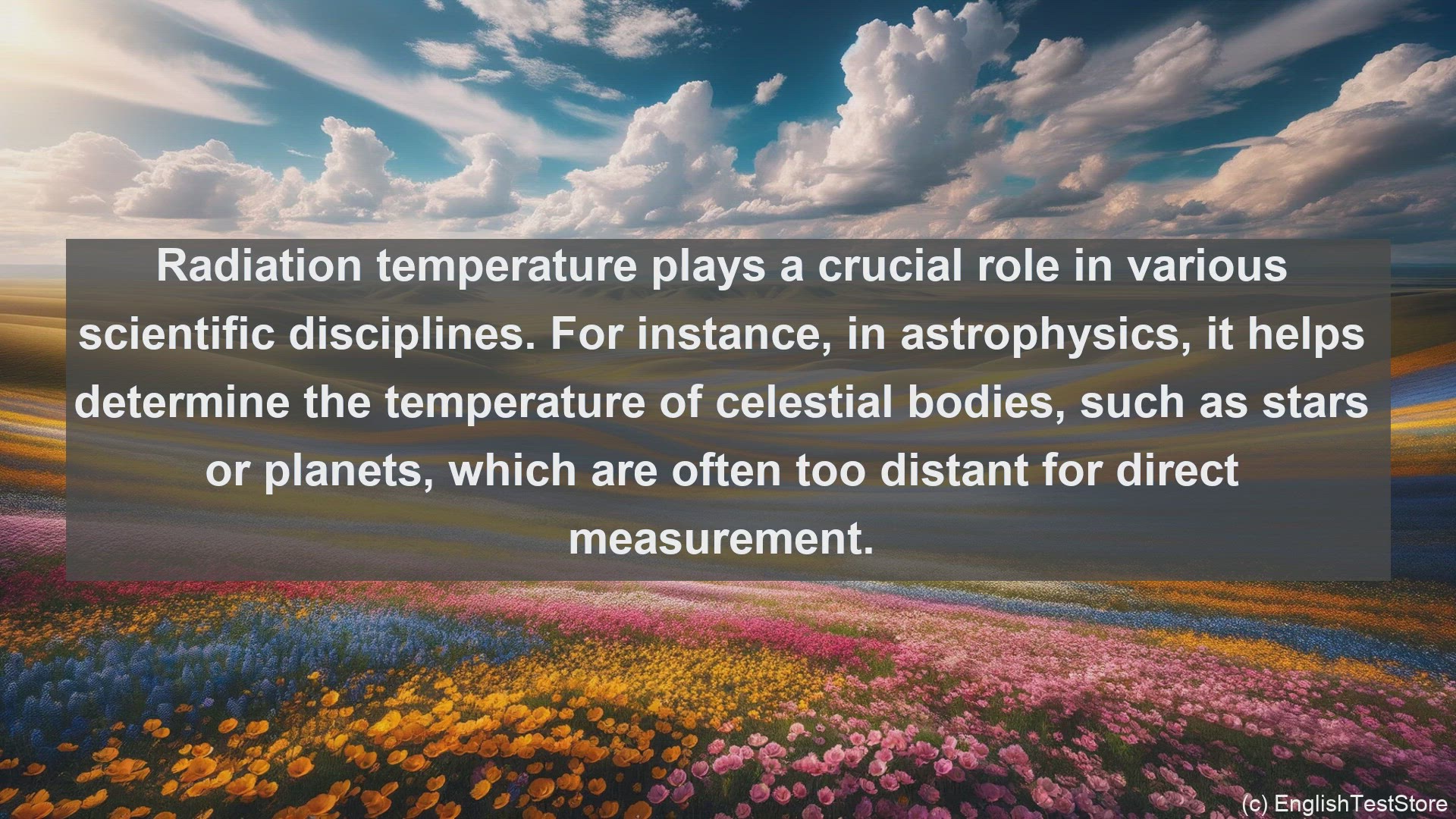 'Video thumbnail for Radiation temperature in science  definition and examples'