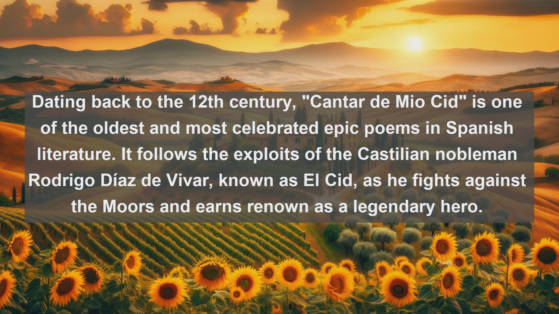 'Video thumbnail for Top 10 Spanish Epic Poems'