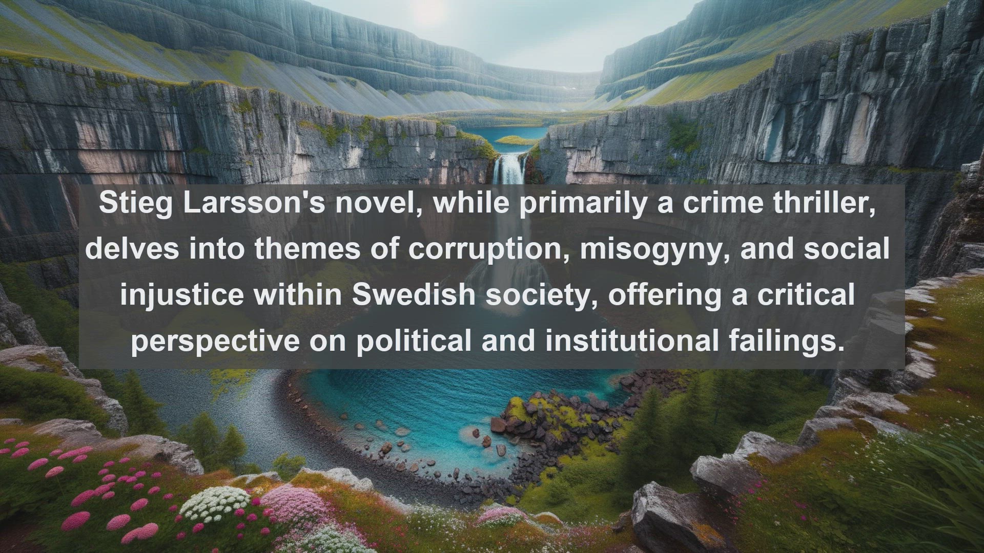 'Video thumbnail for Top 10 Swedish Political Novels'