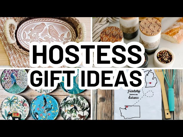 Video thumbnail for HOSTESS GIFT IDEAS 🎁 - 7 Perfect Gifts for the Holiday Hostess 🎄