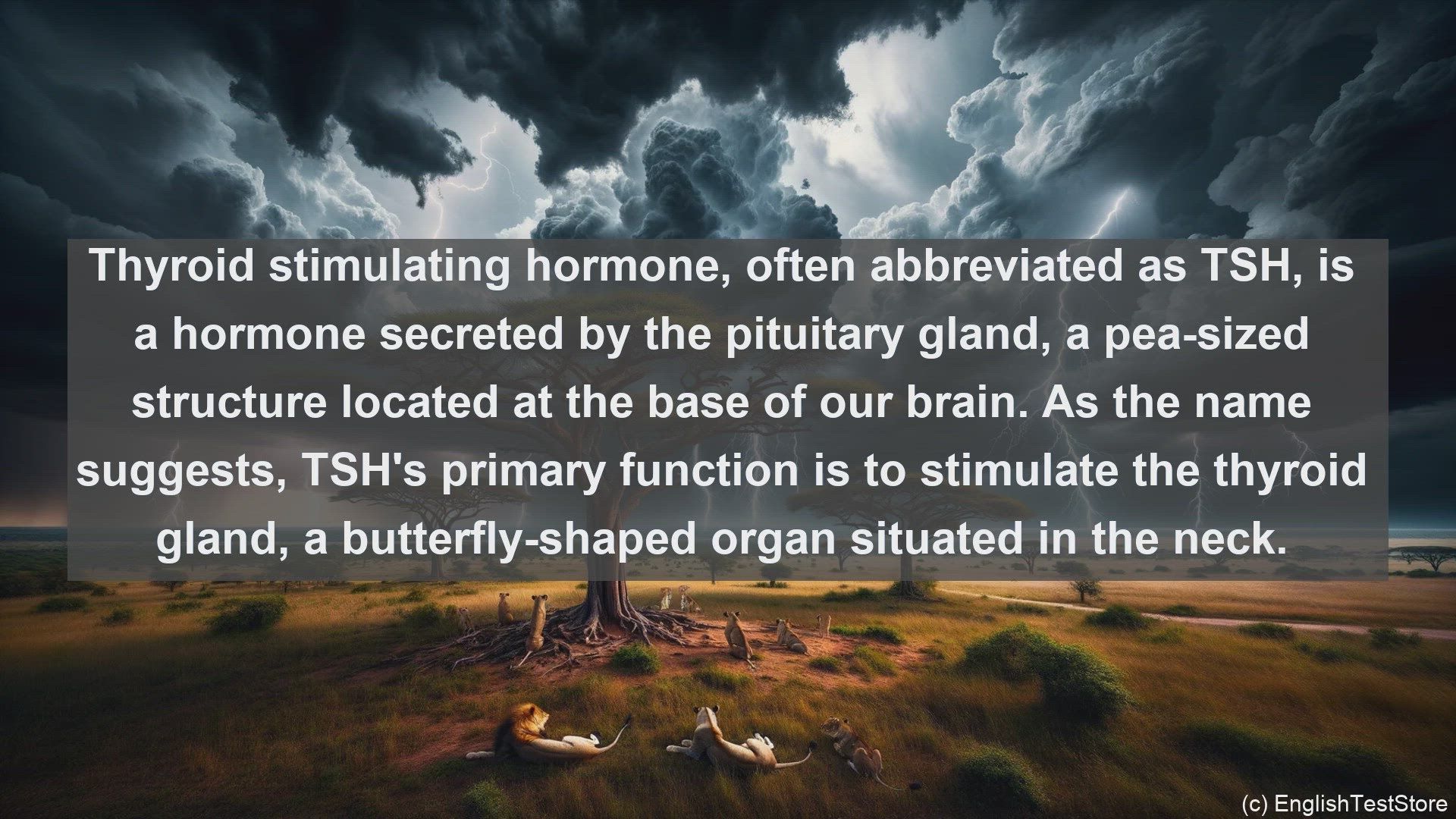 'Video thumbnail for Thyroid stimulating hormone in science  definition and examples'