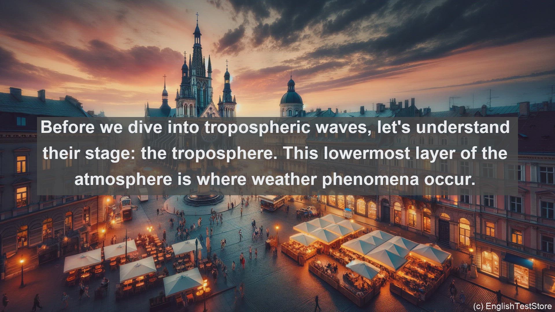 'Video thumbnail for Tropospheric wave in science  definition and examples'