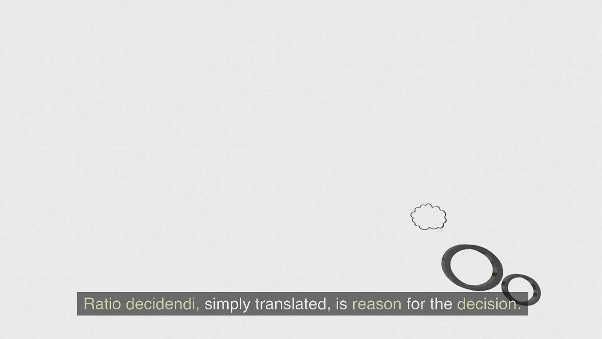 Video thumbnail for Ratio decidendi in the doctrine of judicial precedent