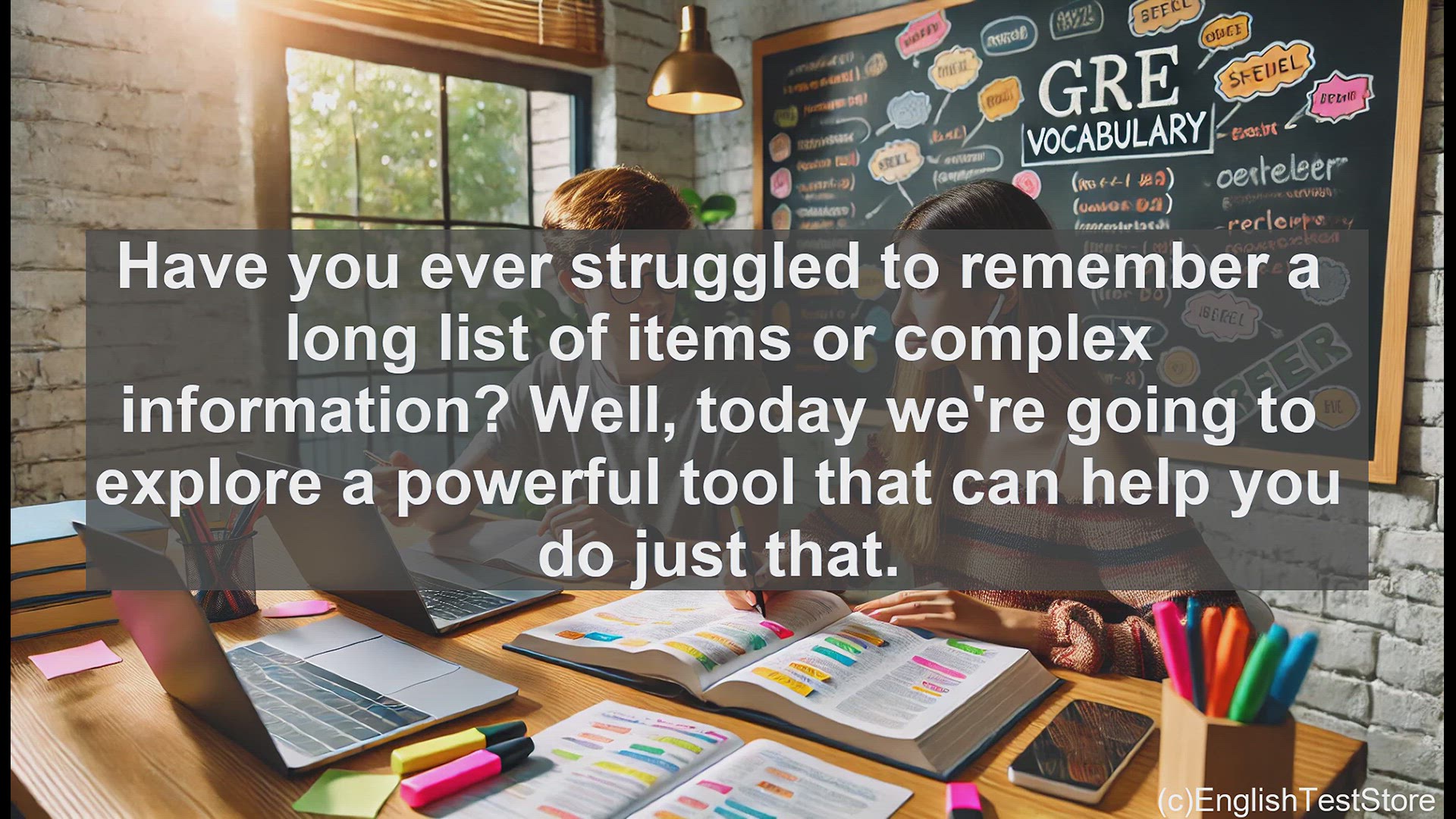 'Video thumbnail for GRE Vocabulary Lesson: Unlock Your Memory - Mastering Mnemonics for GRE and Beyond'