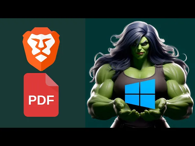 'Video thumbnail for How to Set Brave Browser as Your Default PDF Viewer on Windows 10 | GearUpWindows Tutorial'