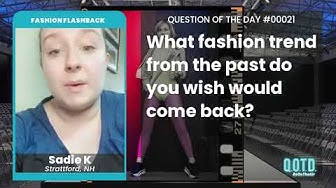 Video thumbnail for Sadie wants bell-bottom jeans to come back. Gotta have that 70's fashion!