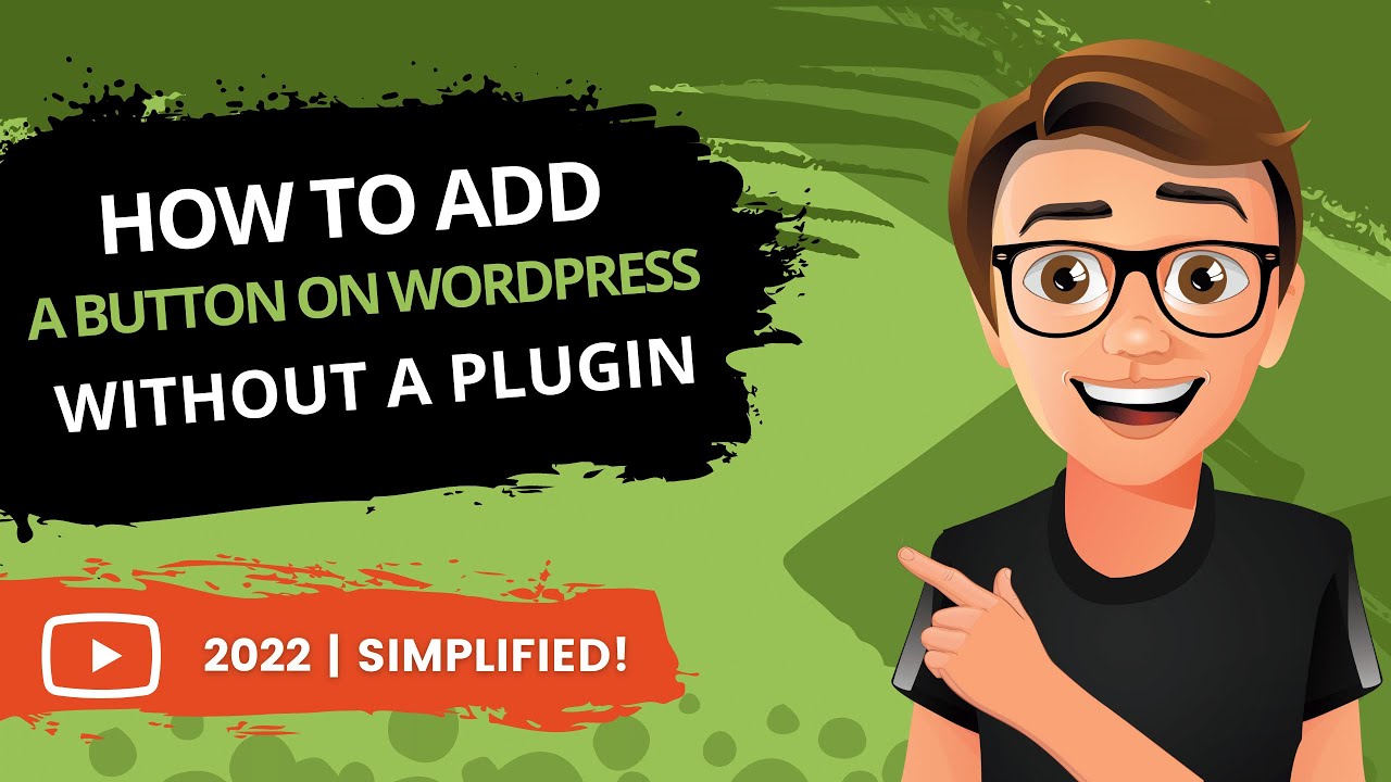 'Video thumbnail for How To Add Button In WordPress Without Plugin 2023'