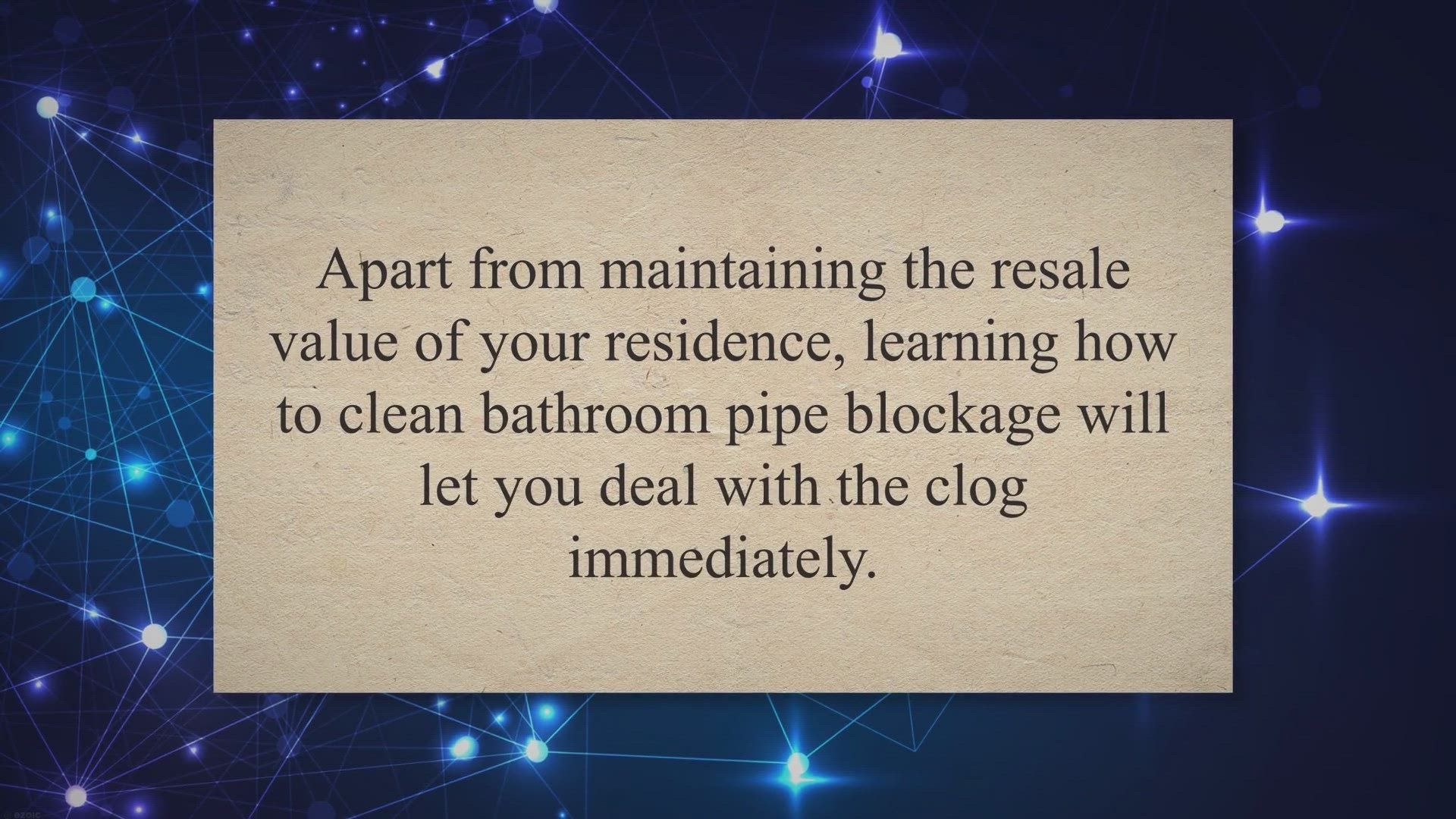 'Video thumbnail for How to Clean Bathroom Pipe Blockage'