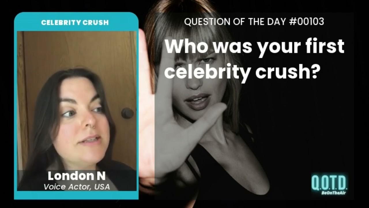 Video thumbnail for London has her first candy crush on Aaron Carter!