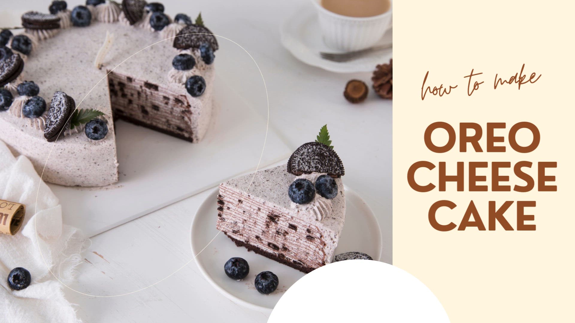 'Video thumbnail for Oreo Cheesecake'