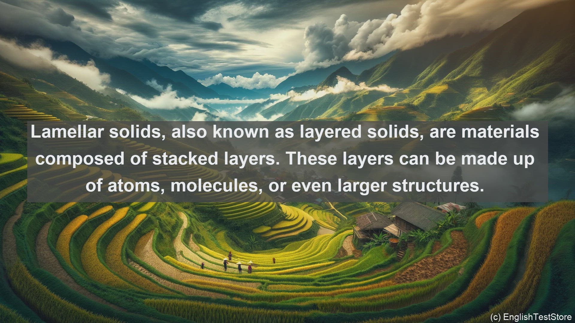'Video thumbnail for Lamellar solids in science  definition and examples'