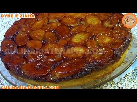 'Video thumbnail for Bolo de Banana Caramelada @Culinariaterapia'