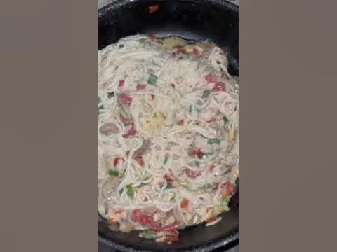 Video thumbnail for Easiest and fast white sauce spaghetti