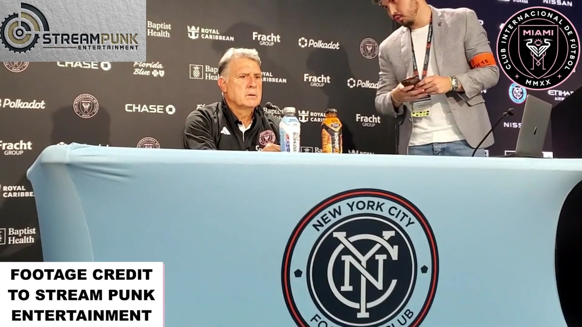 'Video thumbnail for stream punk soccer: tata martino analyzes inter miami's performance vs nycfc, messi, and yellow cards'