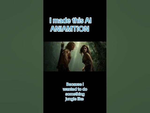 Video thumbnail for I made this Ai animation #ai #shorts #animation