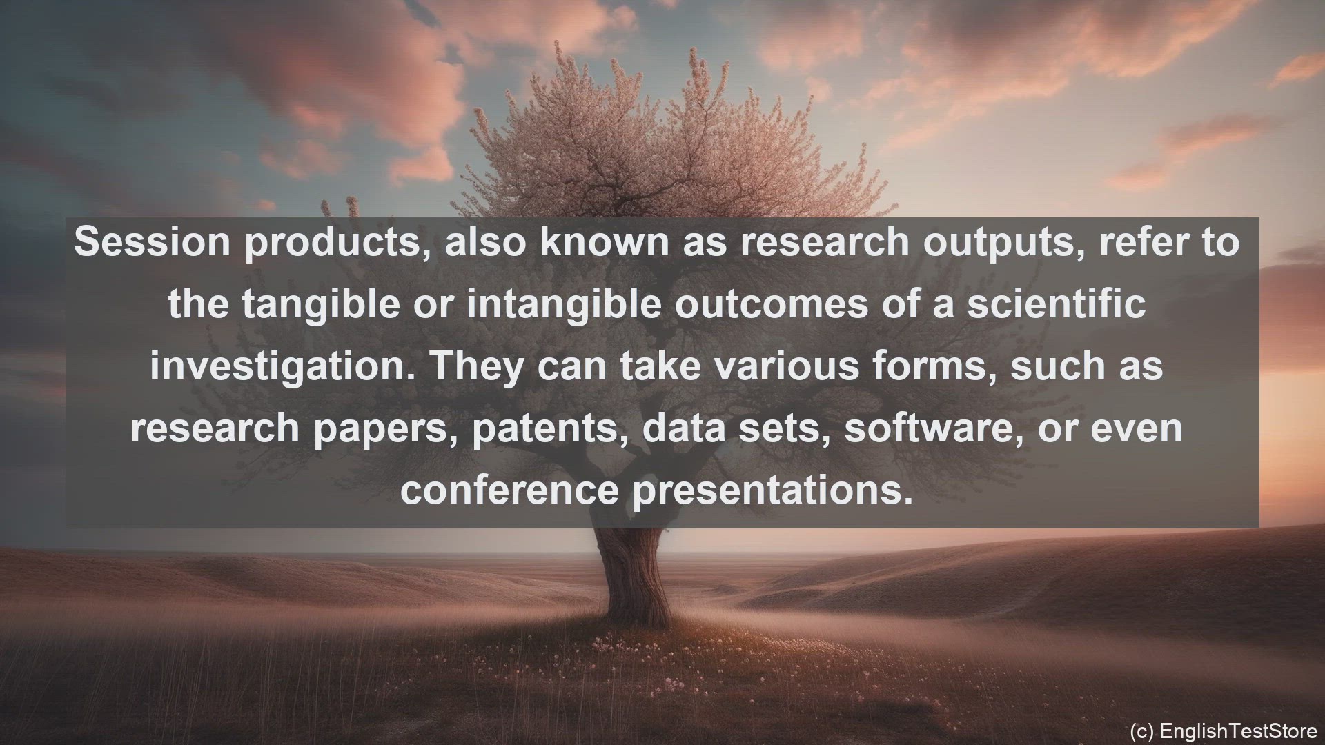 'Video thumbnail for Ssion products in science  definition and examples'